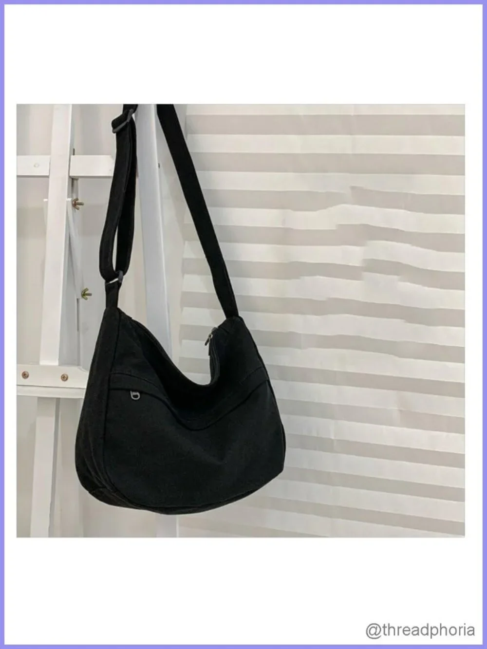 Vintage Canvas Messenger Bag Hobo Crossbody Shoulder Tote Handbag Laptop Work